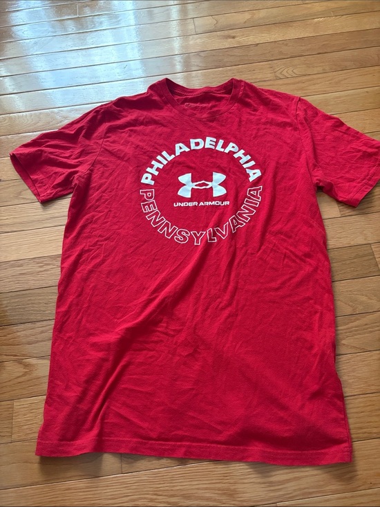 Under Armour Other - Under Armour Men’s Red Philadelphia Pennsylvania Logo Tee